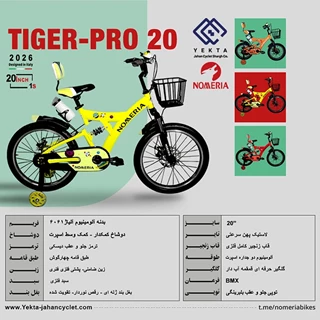 دوچرخه نوجوانانNOMERIA مدل TIGER-PRO سایز 20”